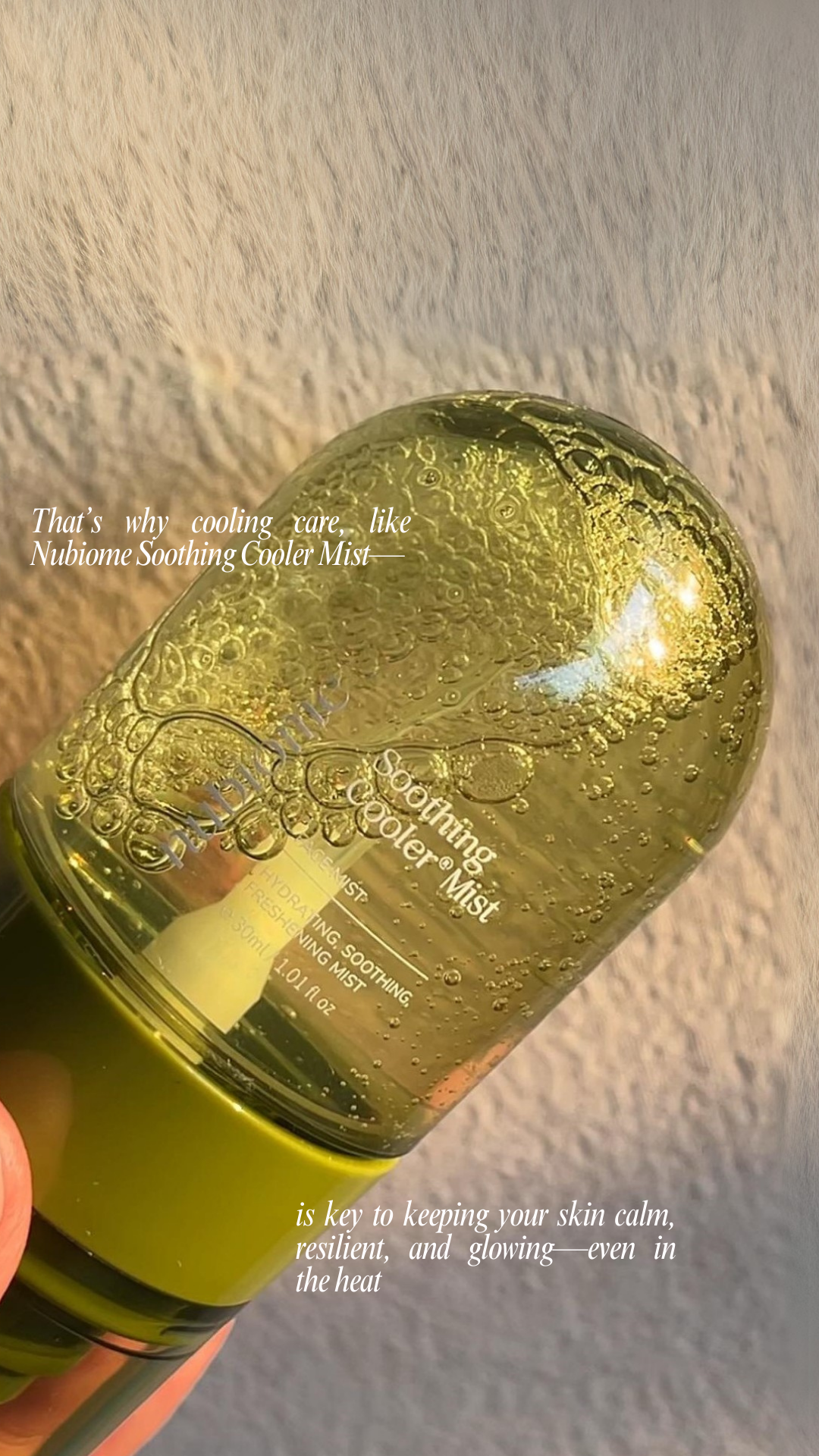 NUBIOME SOOTHING COOLER MIST