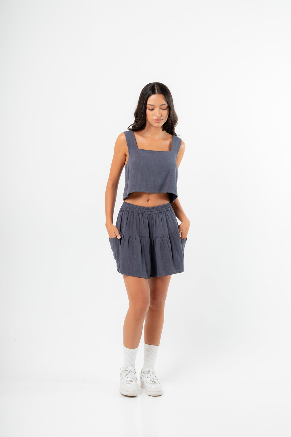 CABANA SHORT CHARCOAL