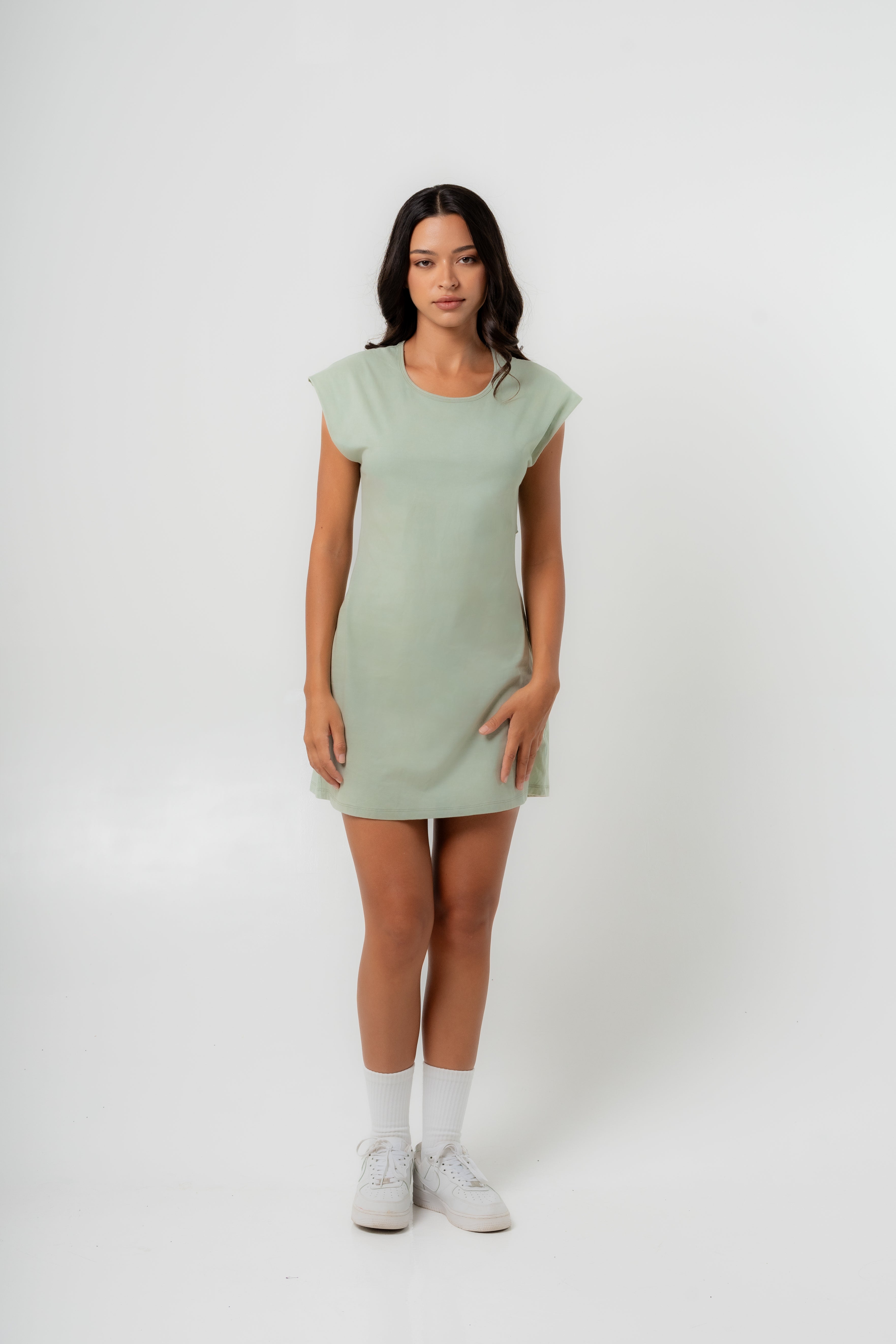 BACKSHORE DRESS SAGE