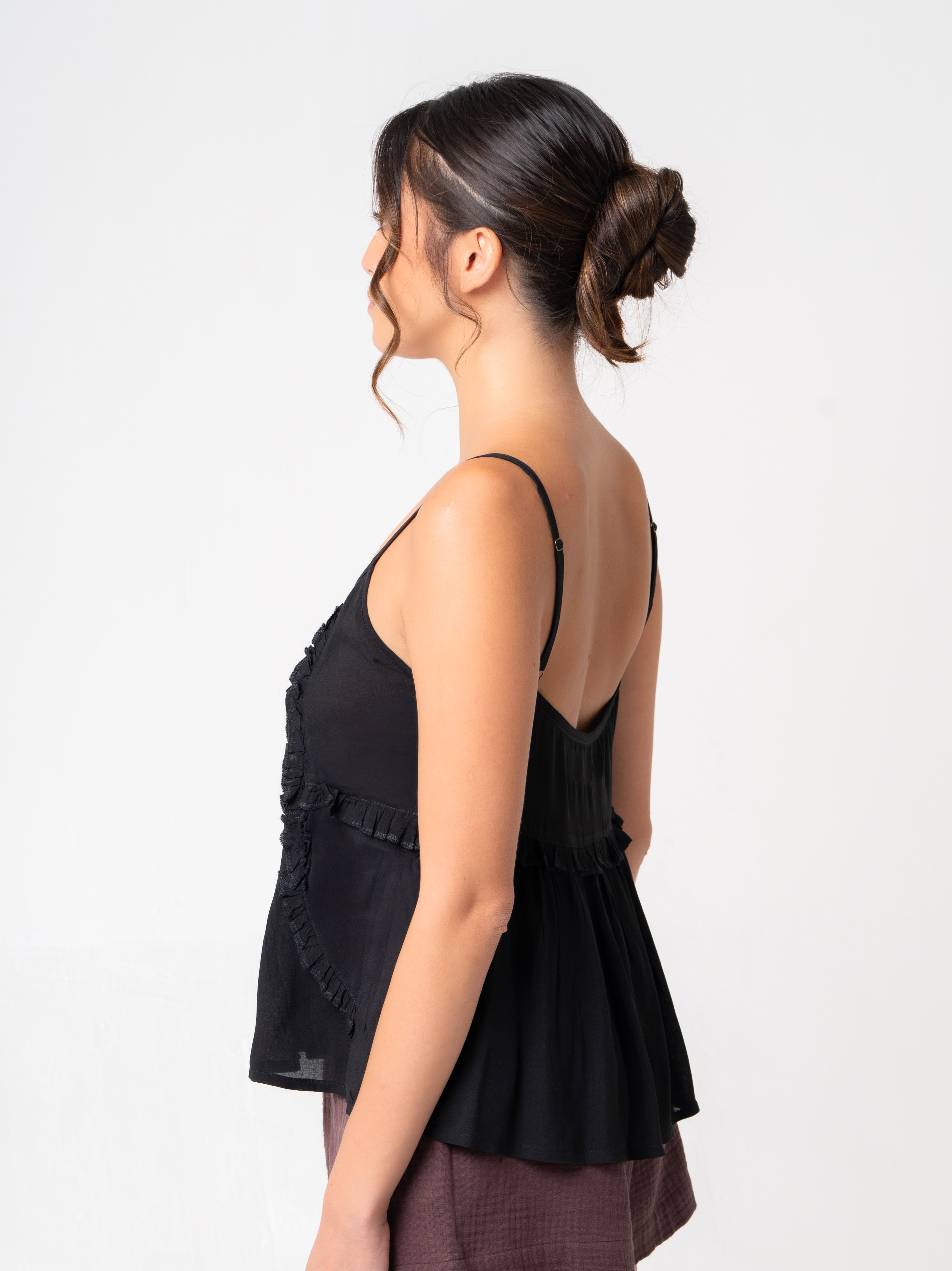 ALPHABET CITY TOP BLACK