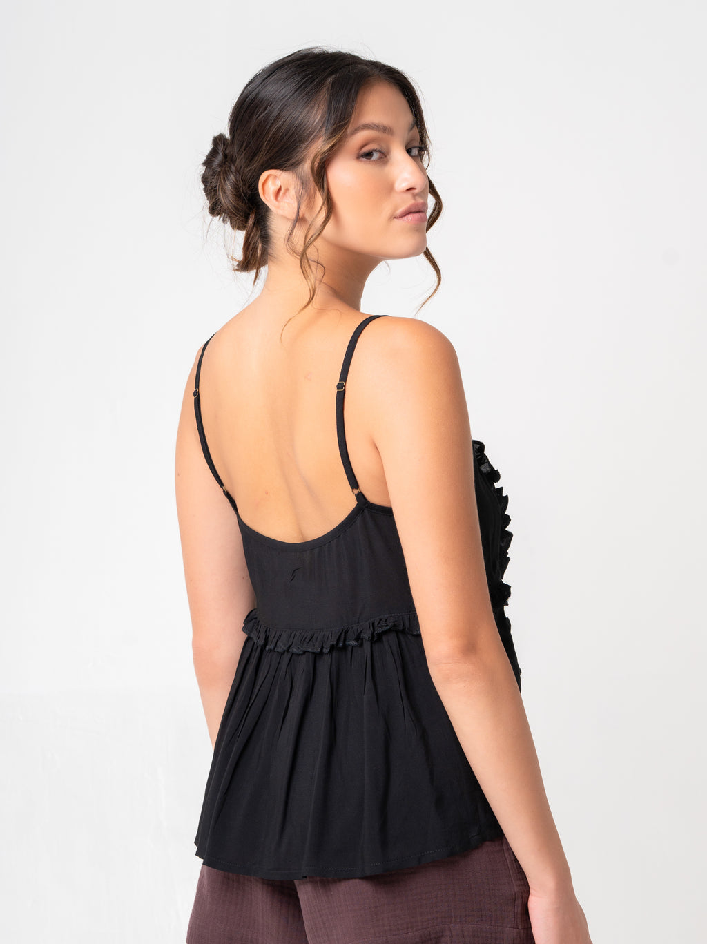 ALPHABET CITY TOP BLACK