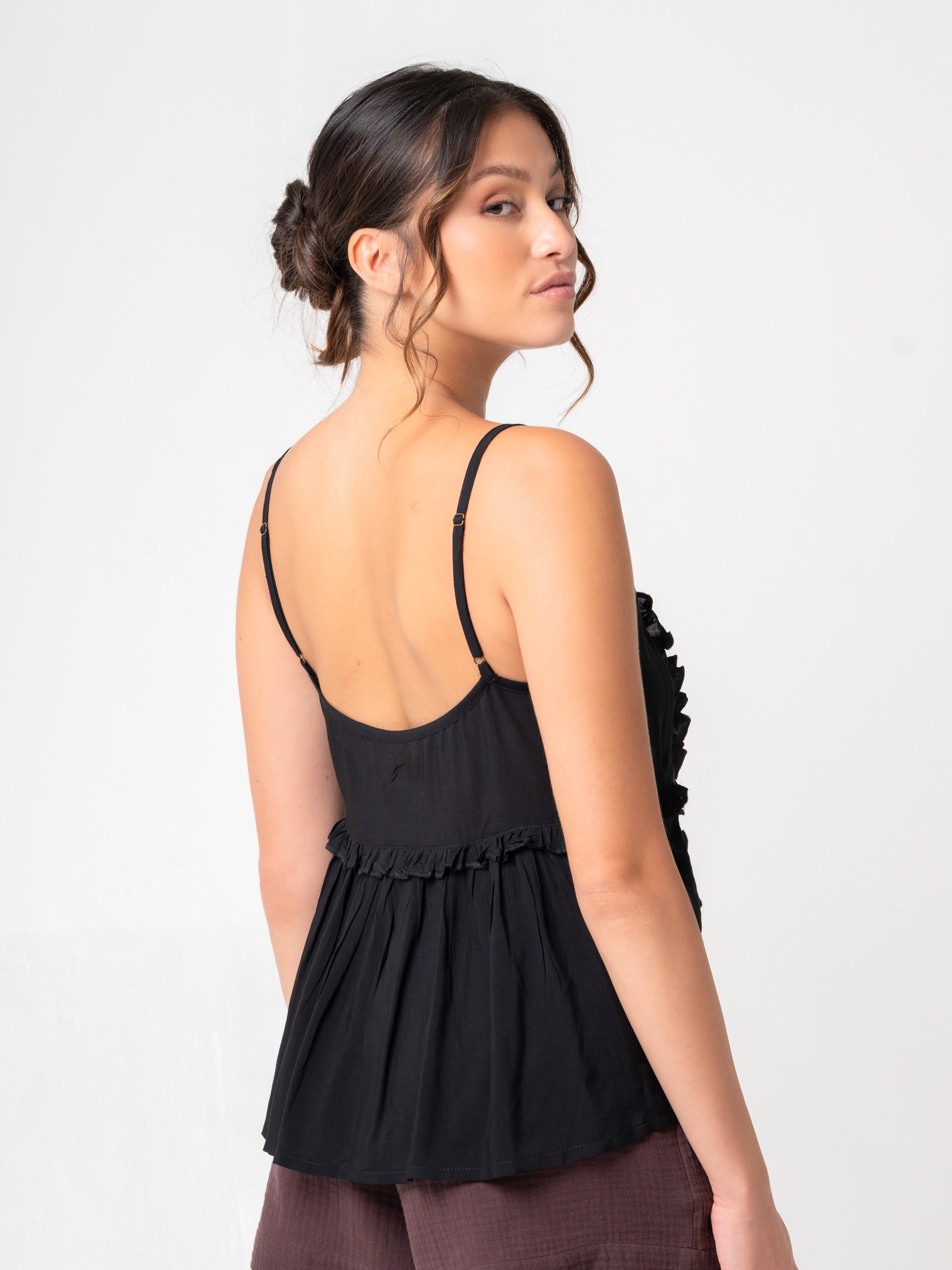 ALPHABET CITY TOP BLACK